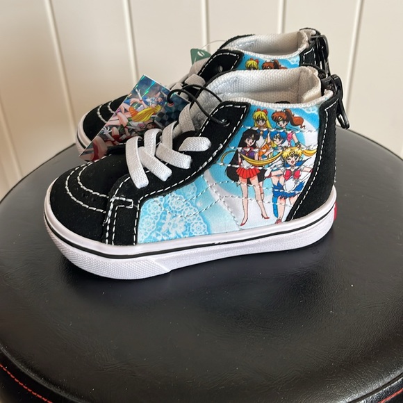 Vans x Sailor Moon Sk8 Hi Sz 5 - Picture 3 of 11